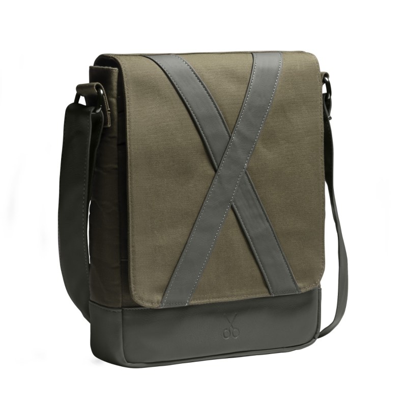 Mens vertical messenger bag cheap