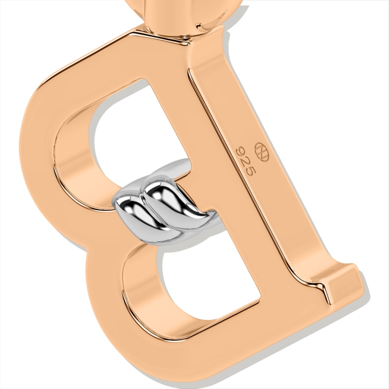 Thumbnail of Unius Letter Charm - Rose Gold image