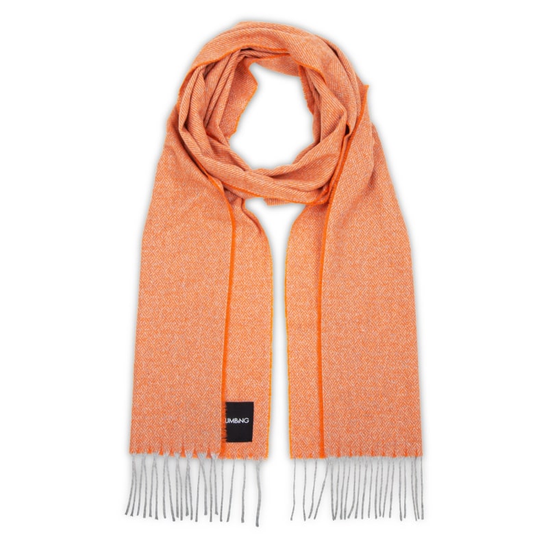 Thumbnail of Love Stories Cashmere Scarf - Yellow & Orange image