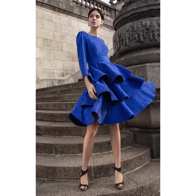 Thumbnail of Transformer Dress Blouse Jacqueline Blue image