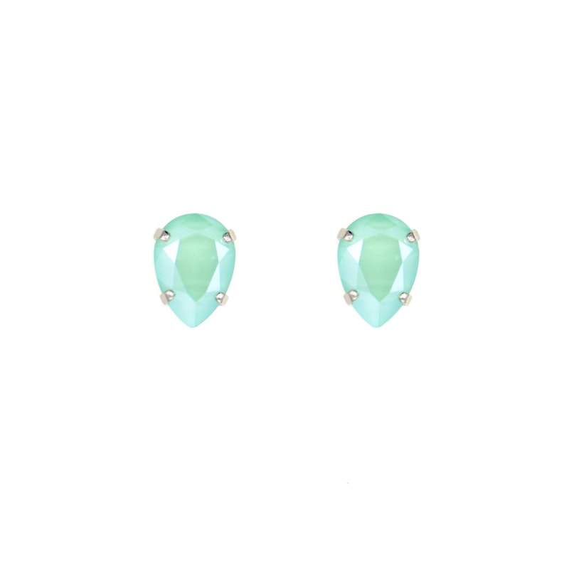 Thumbnail of Drop Stud Earrings In Mint Green image