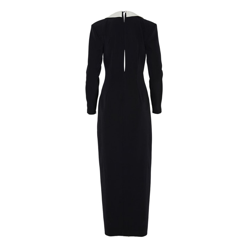 Shoulder Pad Long Dress | NOCTURNE | Wolf & Badger