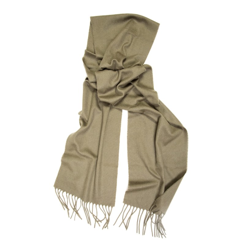 Thumbnail of Oban Dark Moss Cashmere Scarf image