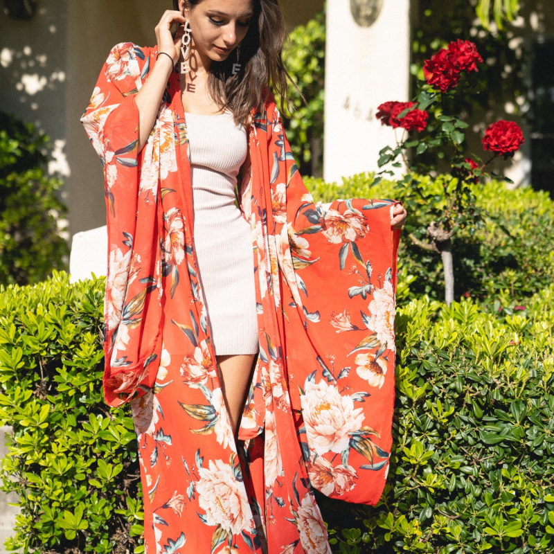 Thumbnail of Tahiti Blossom Kimono image