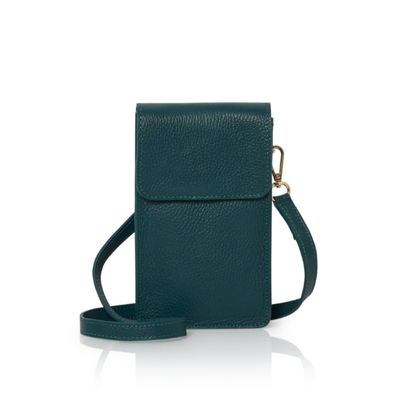 Thumbnail of Vico Small Crossbody Bag In Teal image