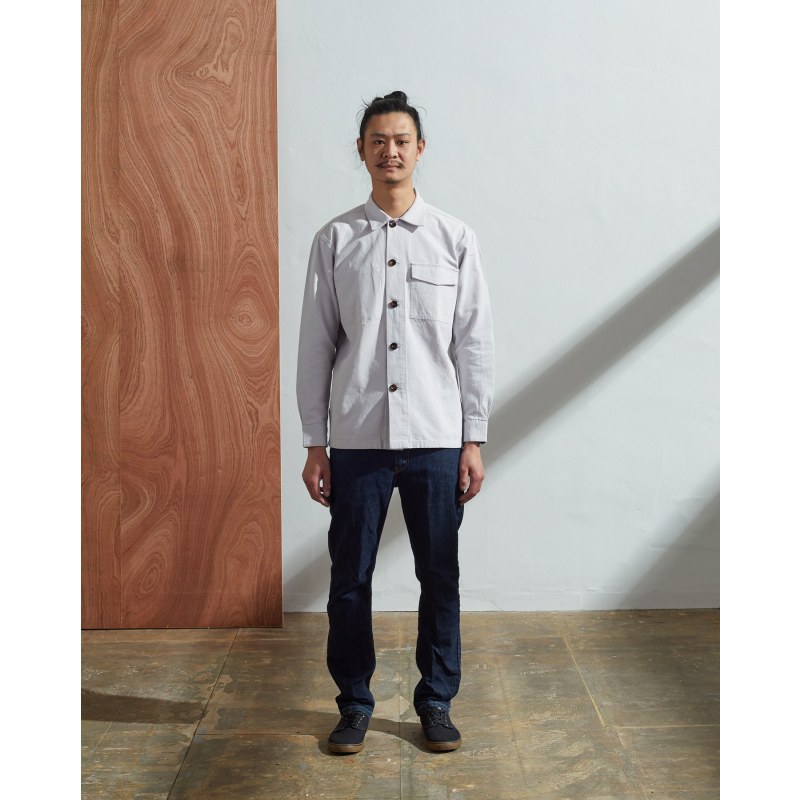 Thumbnail of The 3003 Buttoned Workshirt - Grey image