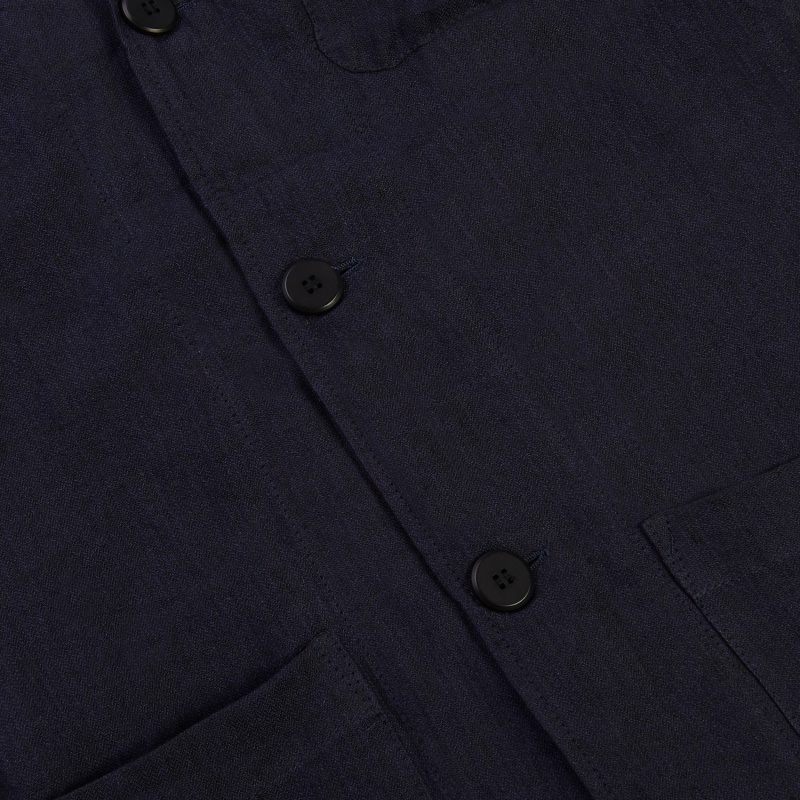 Thumbnail of Linen Blazer - Blue image