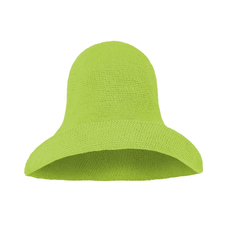 Thumbnail of Bloom Crochet Sun Hat In Lime Green image