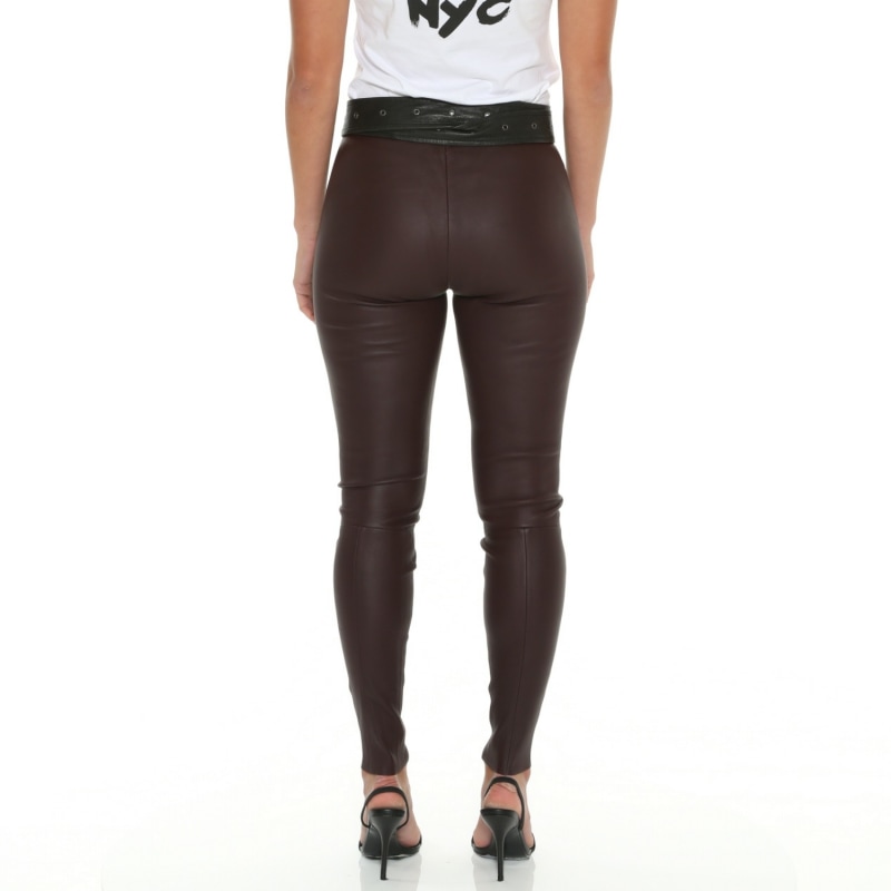 Thumbnail of West Broadway Legging Shiraz Stretch Leather image