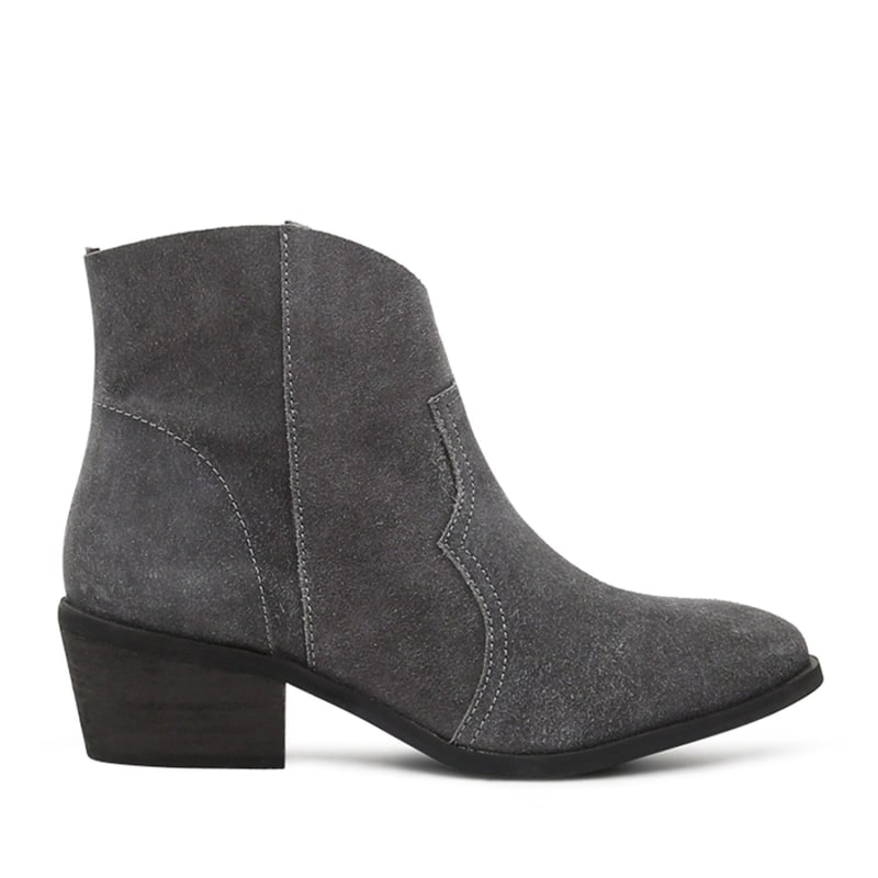 Brisa Grey Ankle Boots Rag Co. Wolf Badger