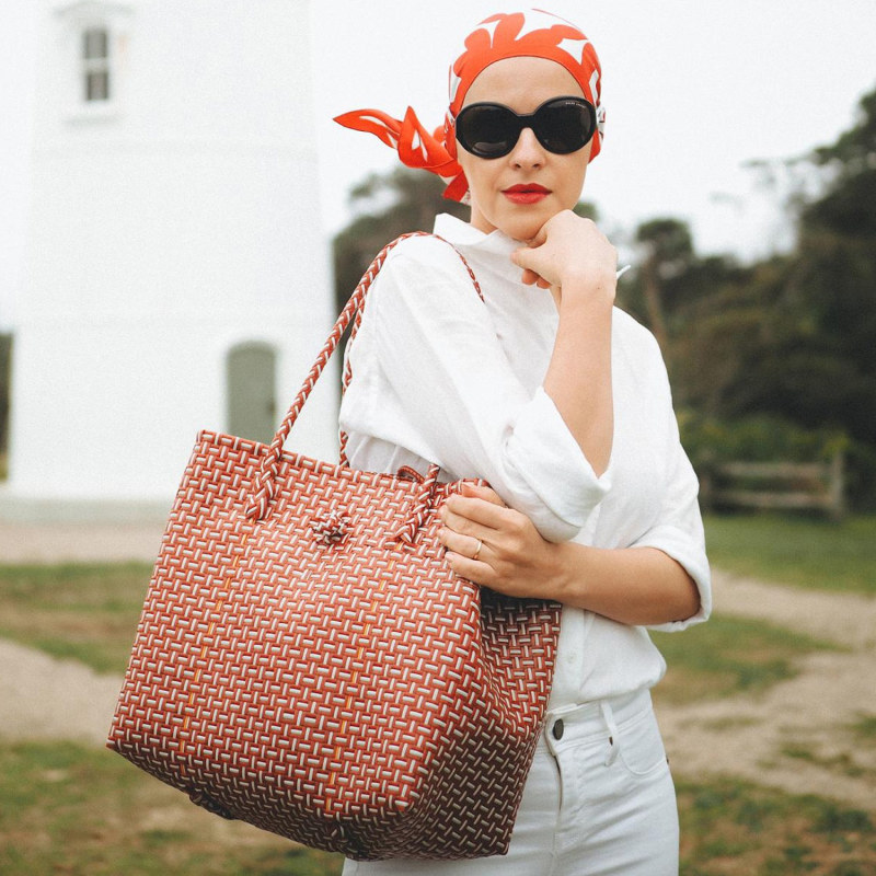 Thumbnail of Toko Recycled Tote Bag In Red image