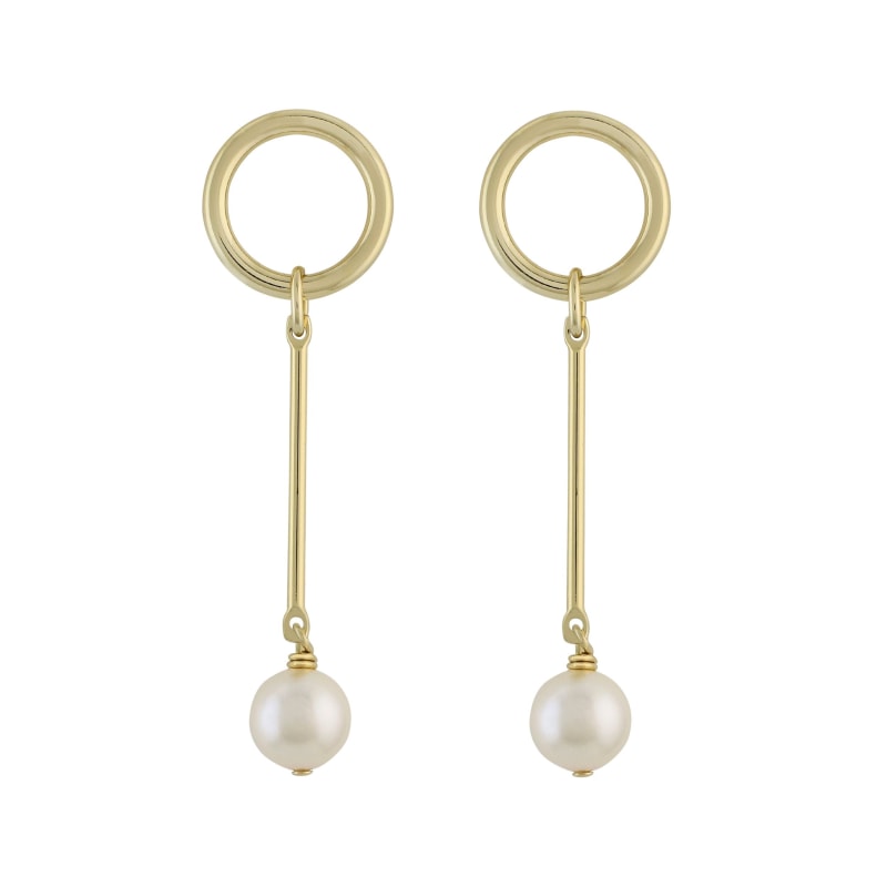 New look best sale pearl earrings