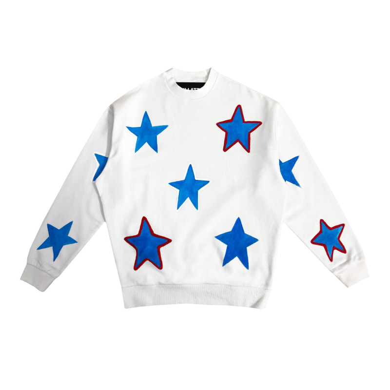 Blue star sweatshirt 2025