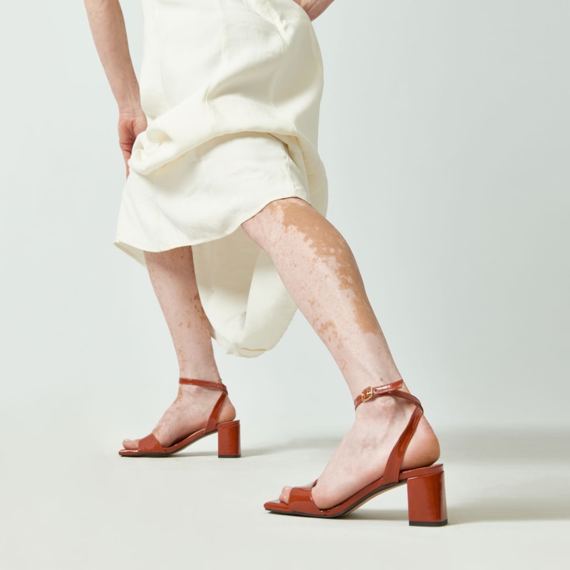 Vegan heeled sandals hotsell