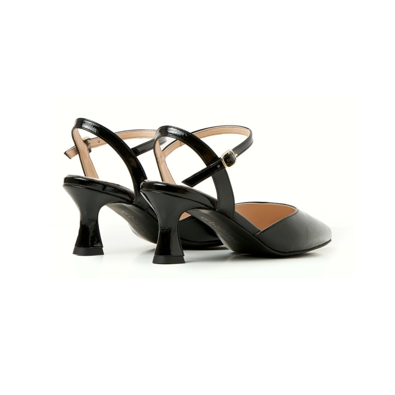 Thumbnail of Vegan Black Slingback Pumps Grand Boulevard image