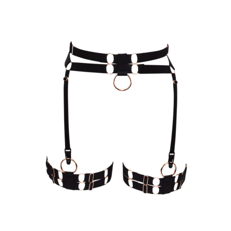 Venom Garter Belt Malice Lingerie Wolf & Badger