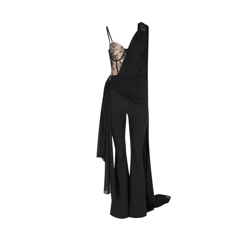 Venus black and white jumpsuit 2025
