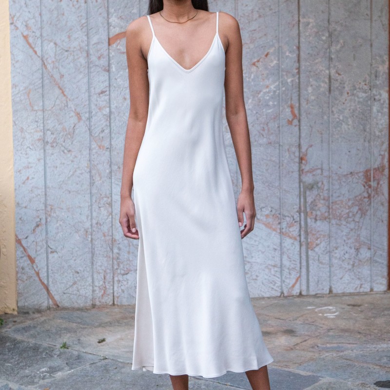 Thumbnail of Venus Slipdress - White image