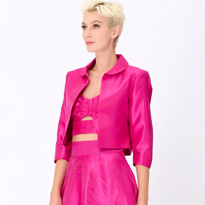 Thumbnail of Taffeta Crop Jacket image