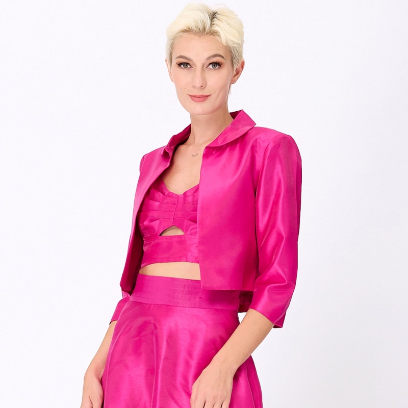 Thumbnail of Taffeta Crop Jacket image