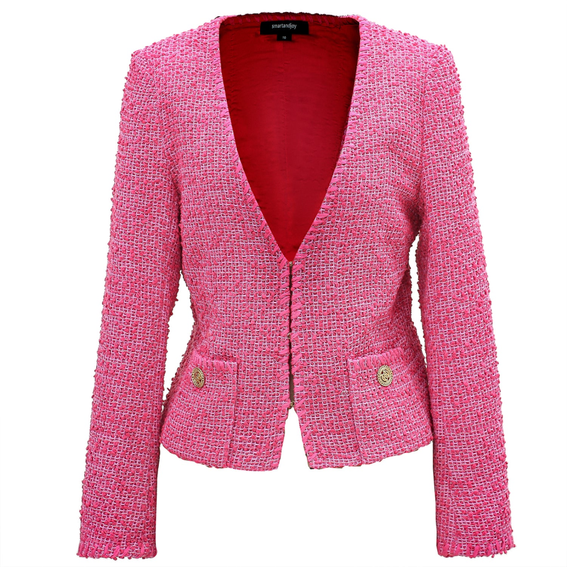 Tweed short jacket womens shop