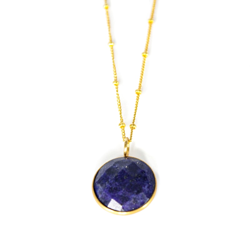 Thumbnail of Hannah Necklace Lapis image