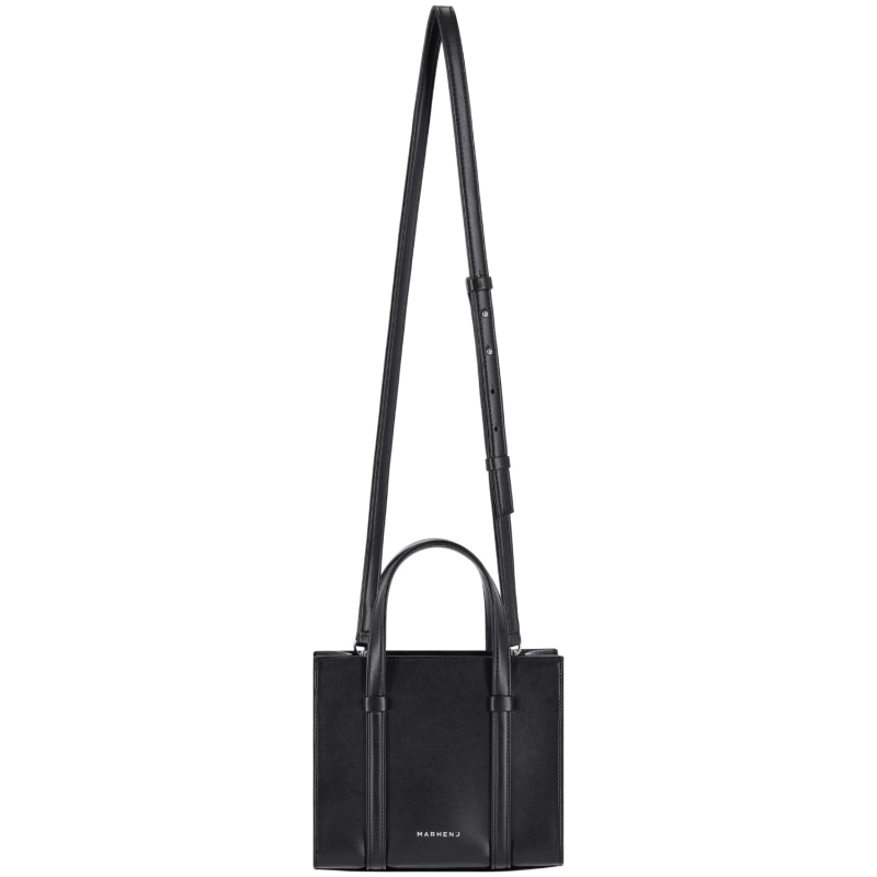 Thumbnail of Apple Leather Shoulder Bag - Laura Mini - Luce Black image