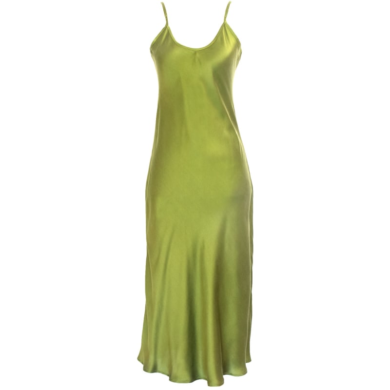 Thumbnail of The Prairie Sundrop Slip Dress - Green image