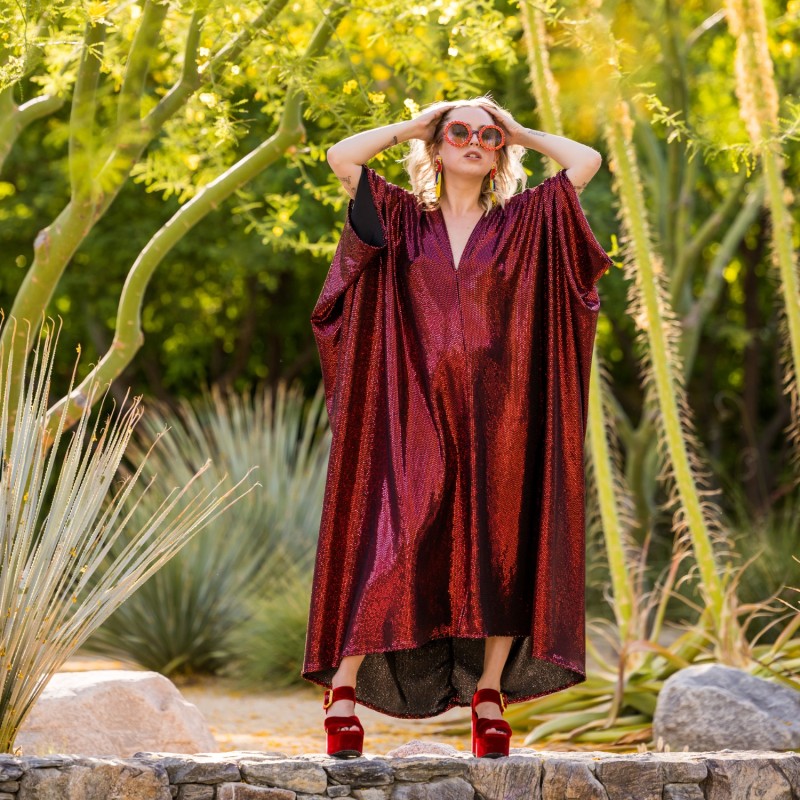 Thumbnail of Sangre Shimmer Caftan image