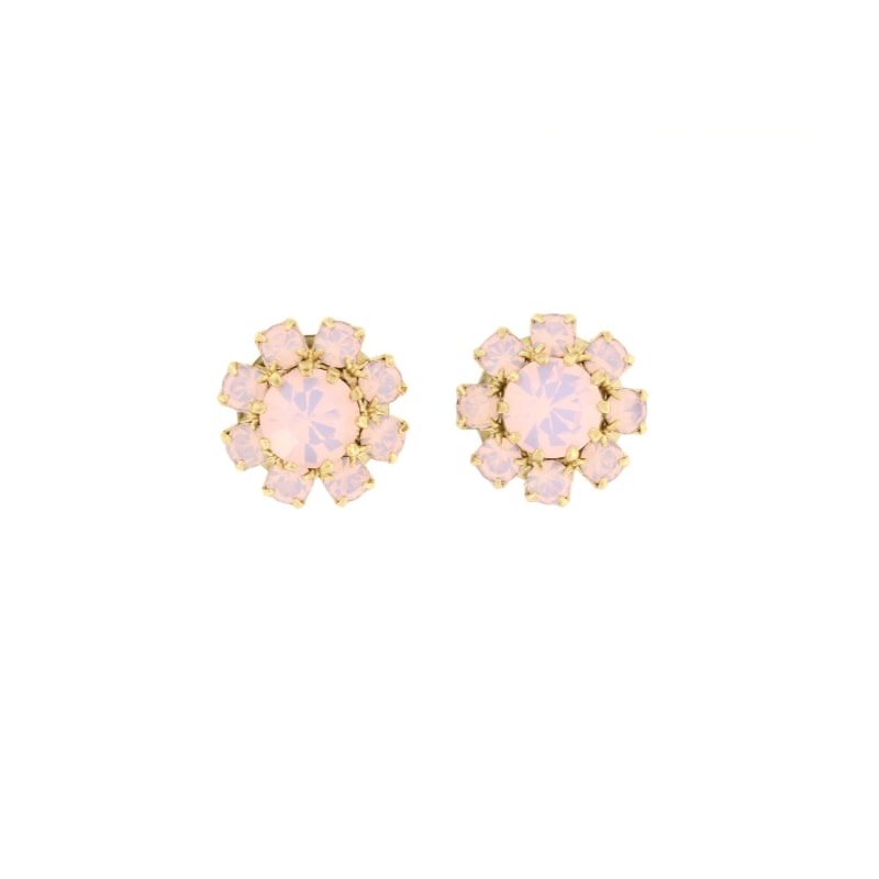 Thumbnail of Florentine Garden Stud Earrings In Rose Opal image