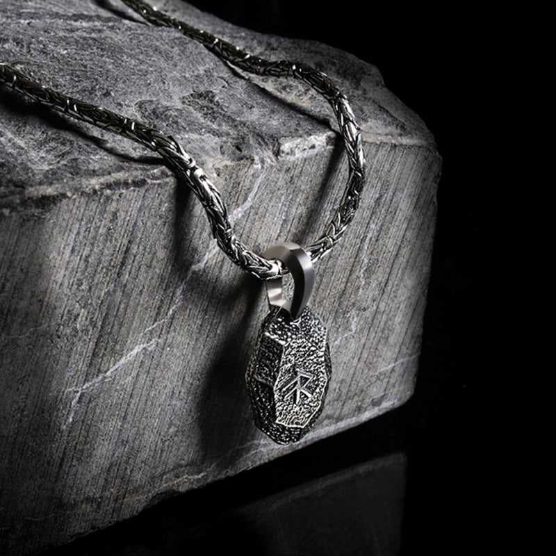 Thumbnail of Viking Bind Runes Necklace image