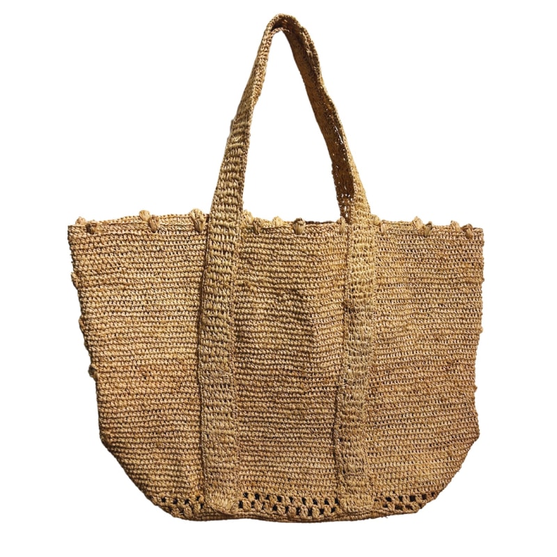 Thumbnail of Vina Tote Raffia Bag image