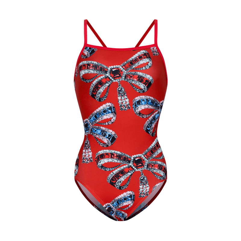 Ruby red swimsuit outlet
