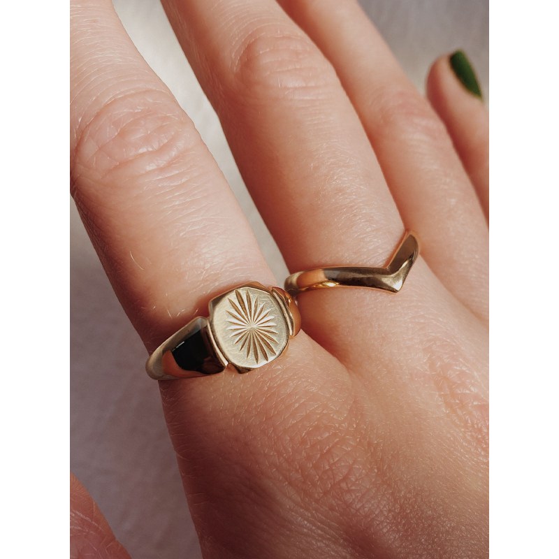 Thumbnail of Vintage Wishbone Ring image