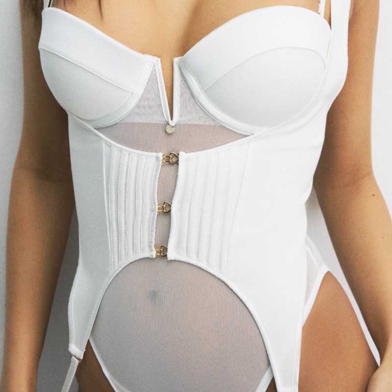 Corset and garter set sales