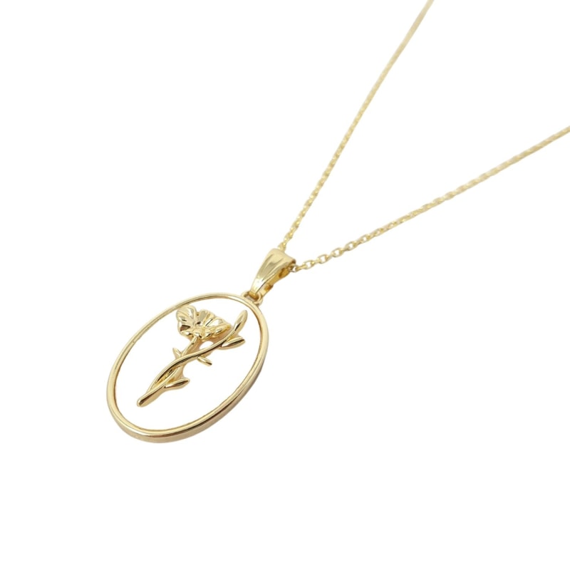 Violet Pearl Gold Filled Necklace Violet Pearl Gold Filled Necklace