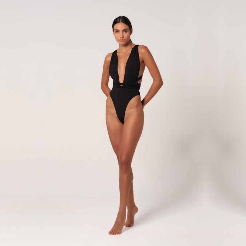 Thumbnail of Vitoria Regia Swimsuit Black image