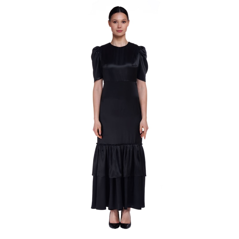 Thumbnail of Lady Sofia Dress In Black Silk image