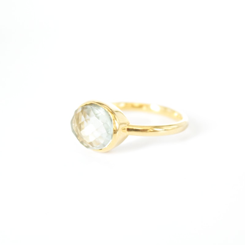 Thumbnail of Mina Ring Green Amethyst image