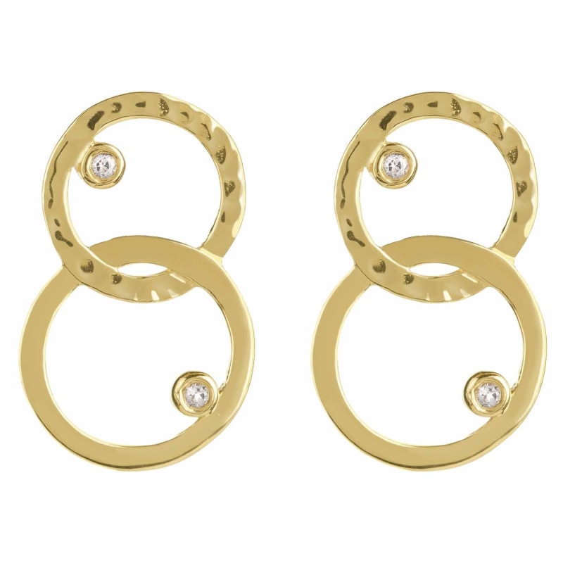 Thumbnail of Gold Unity Earrings image