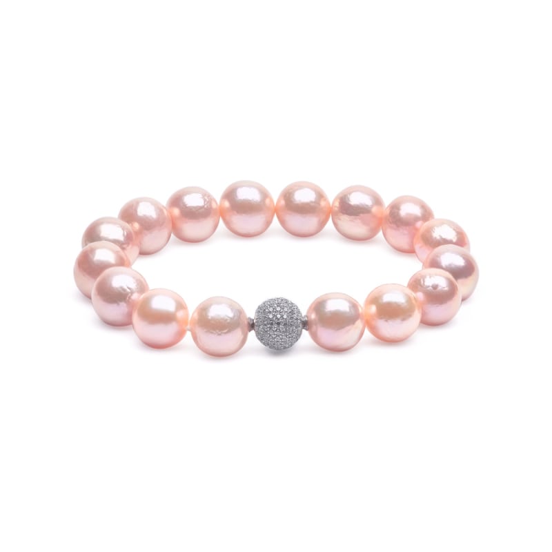 Thumbnail of Auria XXL Pinky Gold Pearl Bracelet image