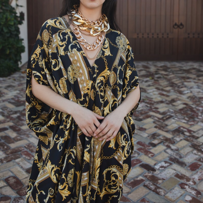 Thumbnail of Voglia Nera Caftan Kaftan Dress image