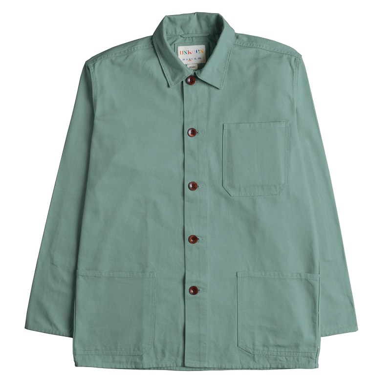 Thumbnail of The 3001 Buttoned Overshirt - Jade image