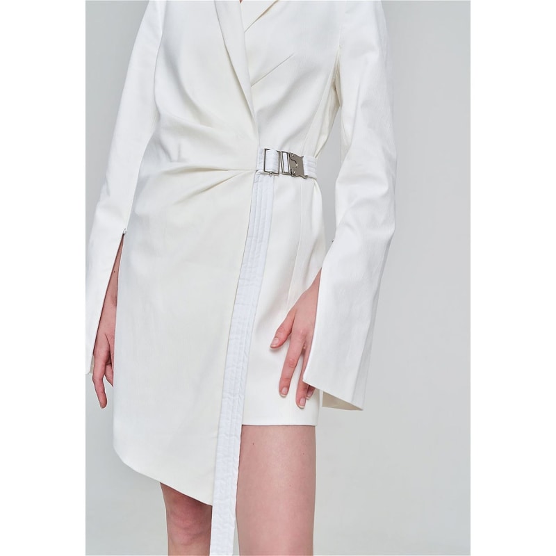 Thumbnail of Long Blazer Cotton Everything Possible - White image