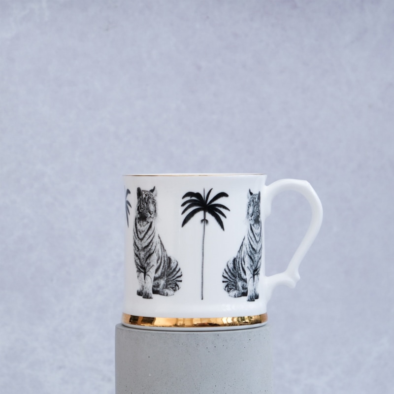 Thumbnail of Tiger Fine Bone China Tankard image