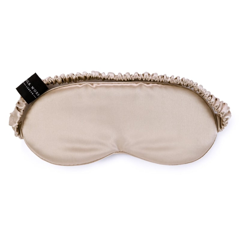 Thumbnail of Mulberry Silk Eye Mask - Caramel image