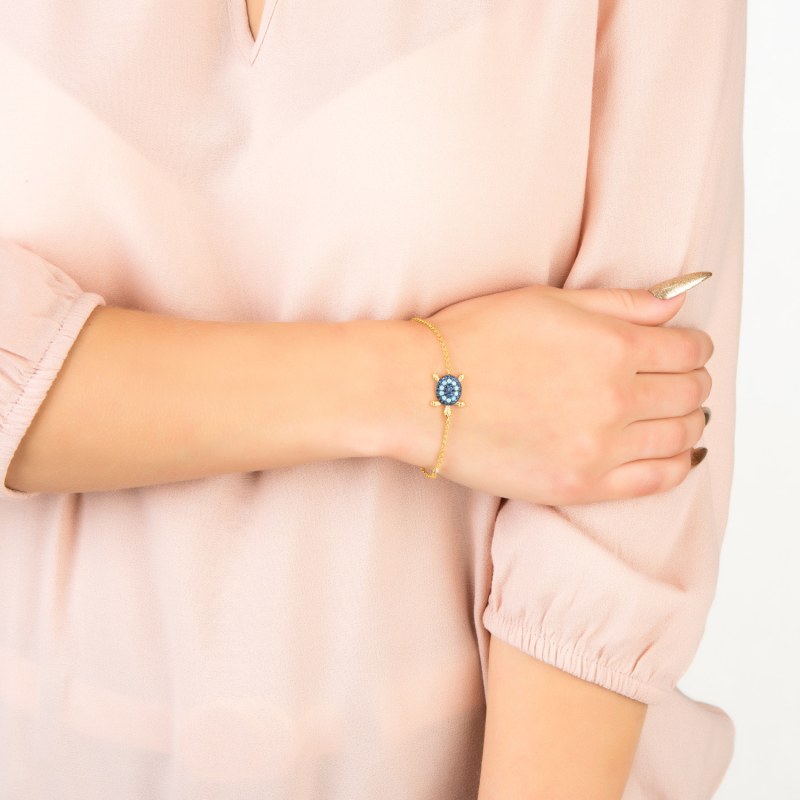 Turtle bracelet sales gold