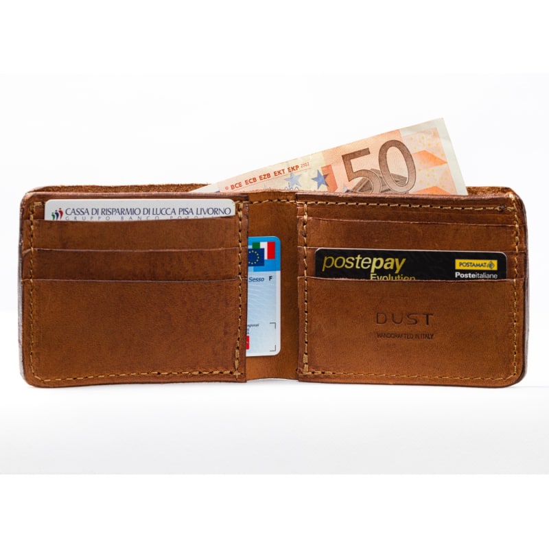 Thumbnail of Leather Wallet In Heritage Brown image