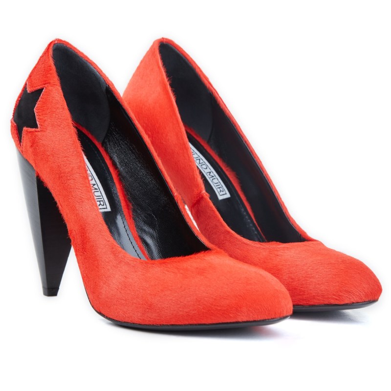 Thumbnail of India Flaming Red Pumps image