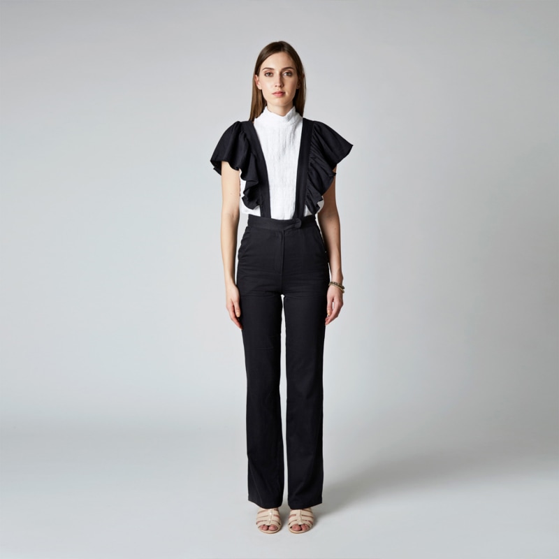 Thumbnail of The Safira Jumpsuit In Black image